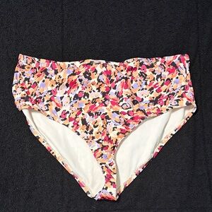 Hurley Colorful Patterned Bikini Bottoms